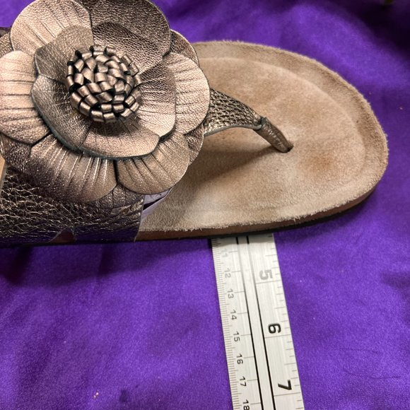 📌Söfft Flip Flop with a large Flower - Picture 8 of 13